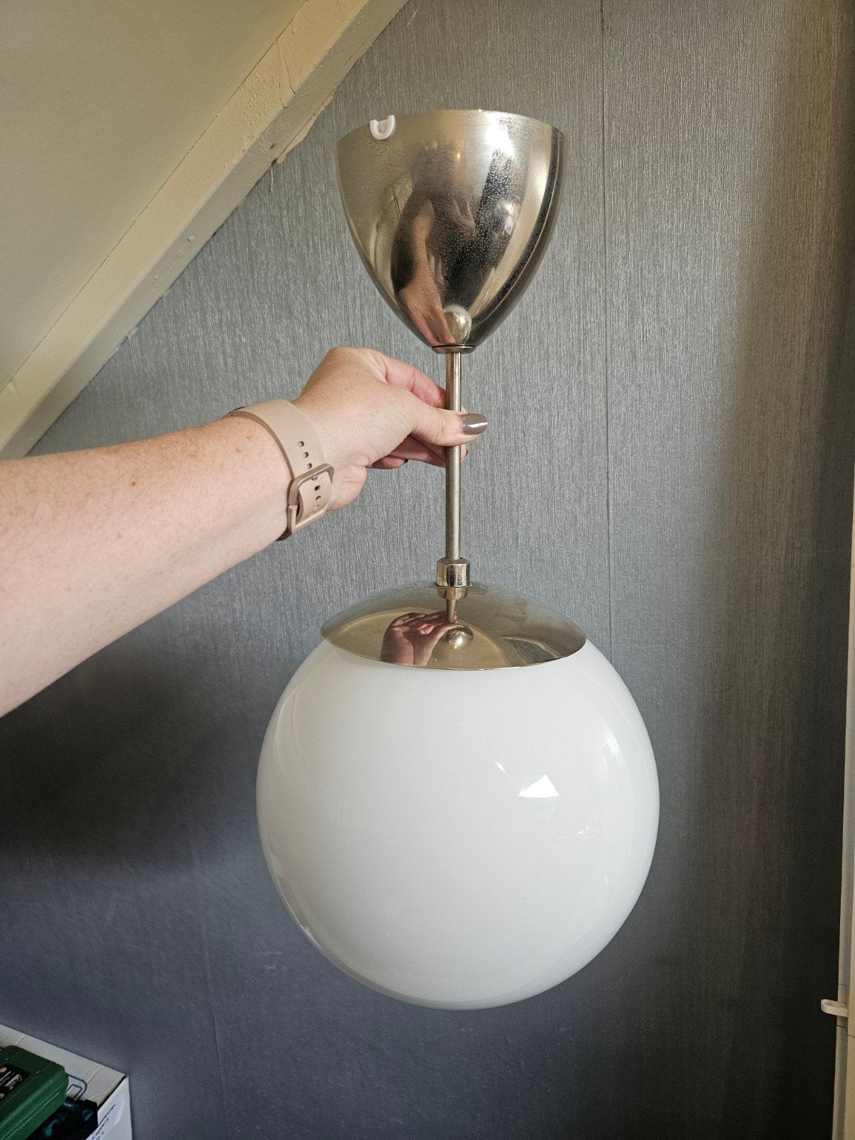 2x IKEA HOLJES Hanglampen, Huis en Inrichting, Ophalen, Gebruikt, Glas