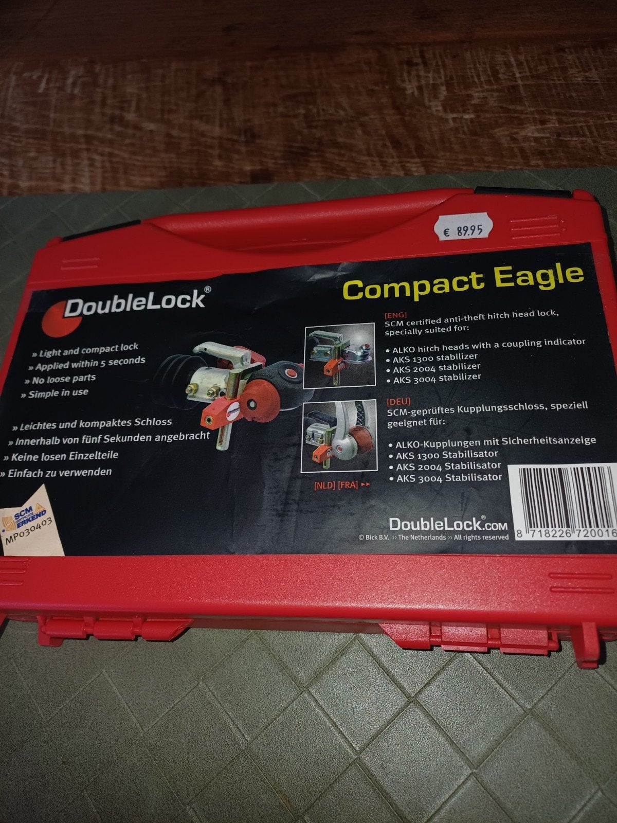 Disselslot compact eagle z.g.a.n, Ophalen of Verzenden, Zo goed als nieuw