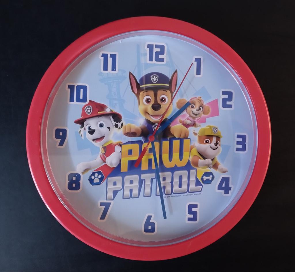 Paw Patrol klok, Ophalen, Klok