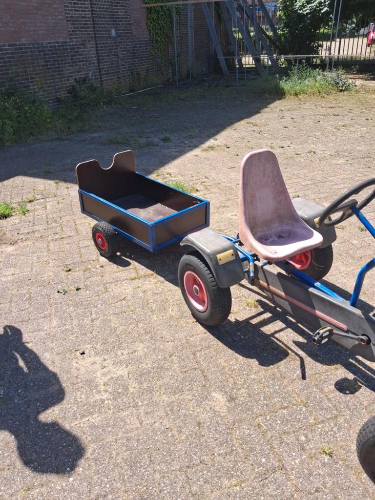 Berg skelter met 2e zitje en aanhanger, Ophalen, Hilversum, Gebruikt, Berg