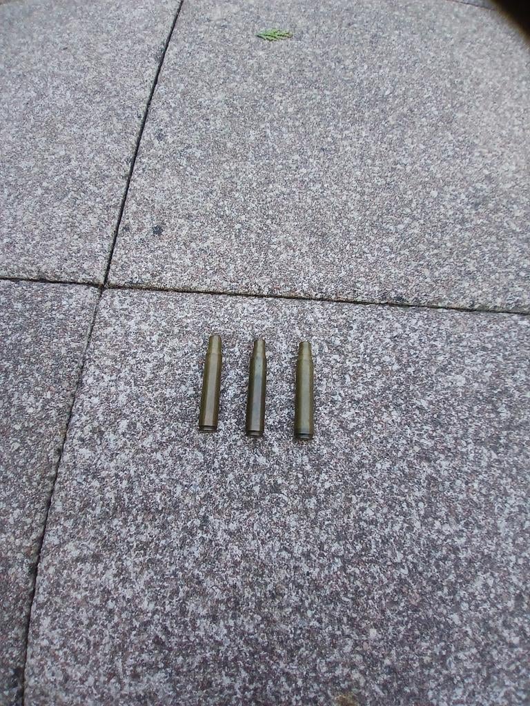 3kleine  oude( geweer) patronen in goede staat., Ophalen of Verzenden