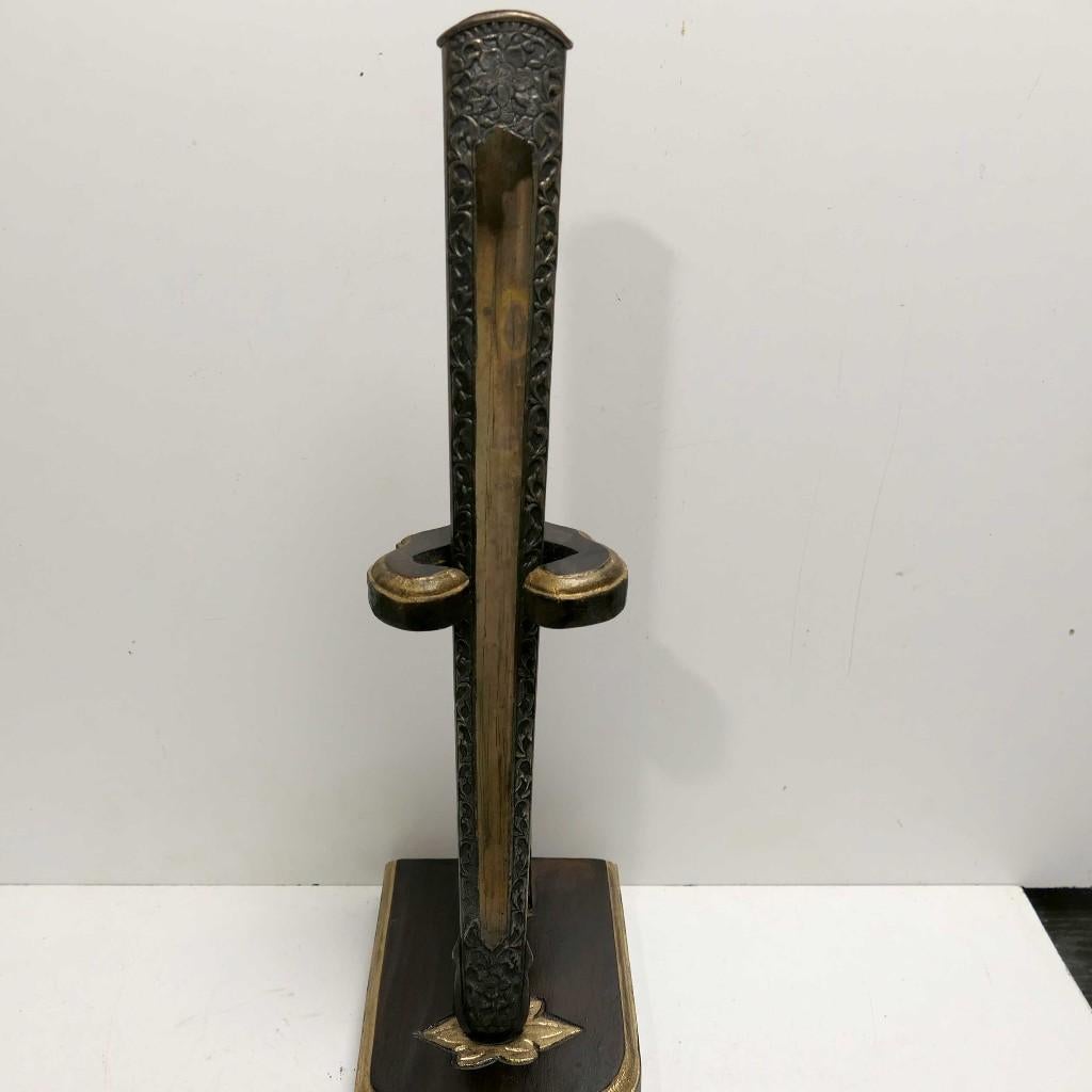 Pendok voor Keris uit Madura. QP1 Kris Indonesie Java schede, Antiek en Kunst, Ophalen of Verzenden