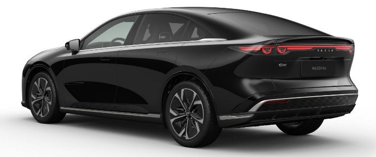 Mazda 6e Takumi Business Edition 78 kWh | PANORAMADAK | NAVI, Automaat, Achterwielaandrijving, Zwart, Leder