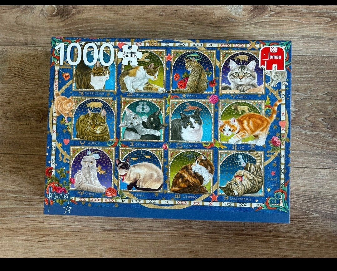 Jumbo puzzel 1000 stukjes, Ophalen of Verzenden, Zo goed als nieuw