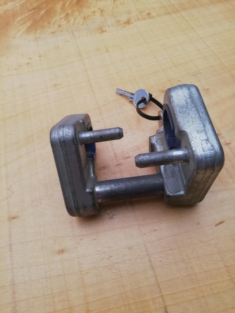 Disselslot, Caravans en Kamperen, Caravan accessoires, Ophalen of Verzenden, Gebruikt