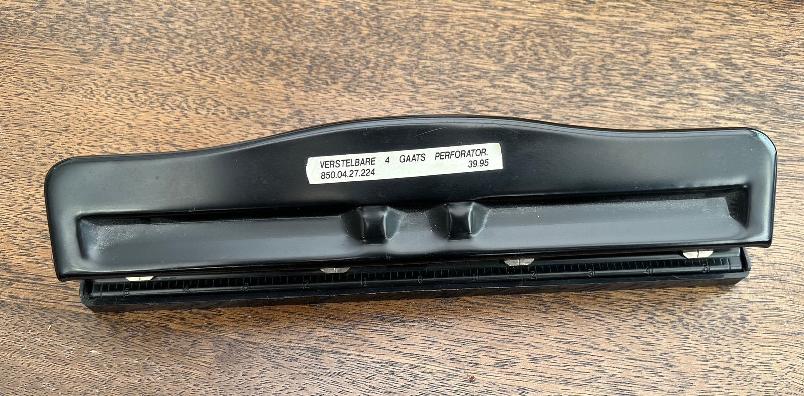 Verstelbare 4-gaats perforator, Ophalen of Verzenden, Gebruikt