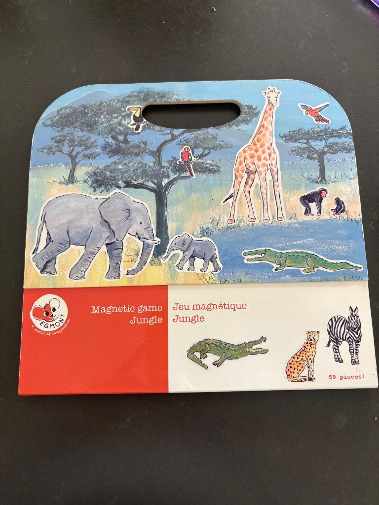 Egmont Toys Jungle magneetspeelgoed, Ophalen of Verzenden, Gebruikt, Overige typen