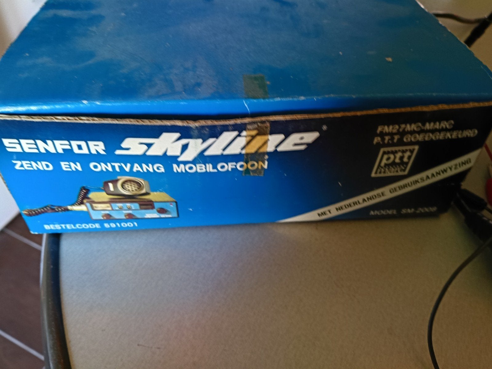 Skyline Mobilofoon SM-2008 met Samlex RPS1203 Voeding, Ophalen of Verzenden, Gebruikt, Zender en Ontvanger