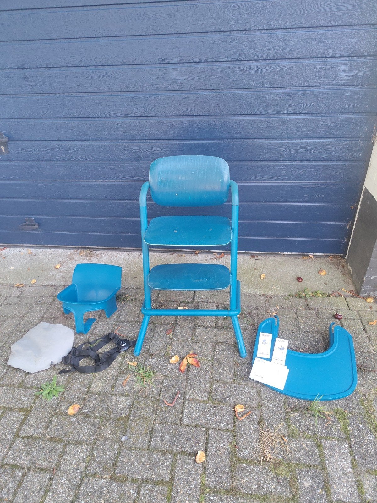 Cybex Lemo kinderstoel met accessoires, Ophalen, Gebruikt, Meegroeistoel, Afneembaar eetblad
