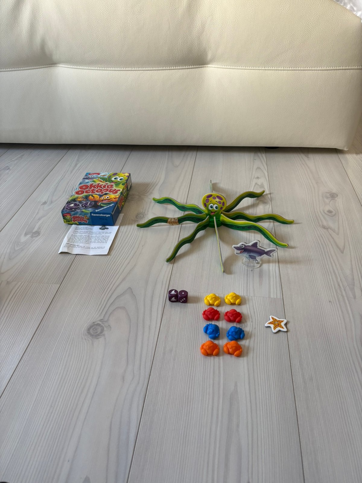 Okkie octopus, Kinderen en Baby's, Speelgoed | Knuffels en Pluche, Ophalen of Verzenden, Zo goed als nieuw