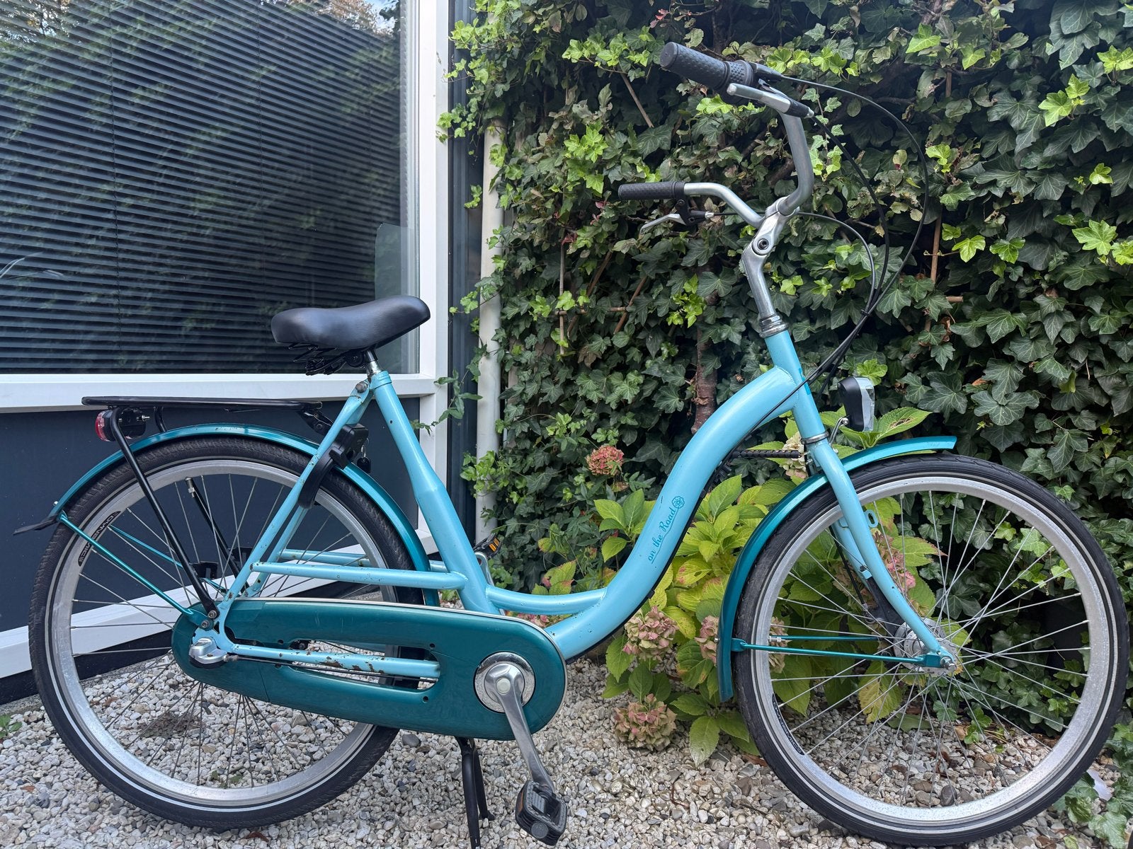 Damesfiets - Lichtblauw - 26inch, Fietsen en Brommers, Velgrem, Ophalen, Overige merken, 53 tot 56 cm