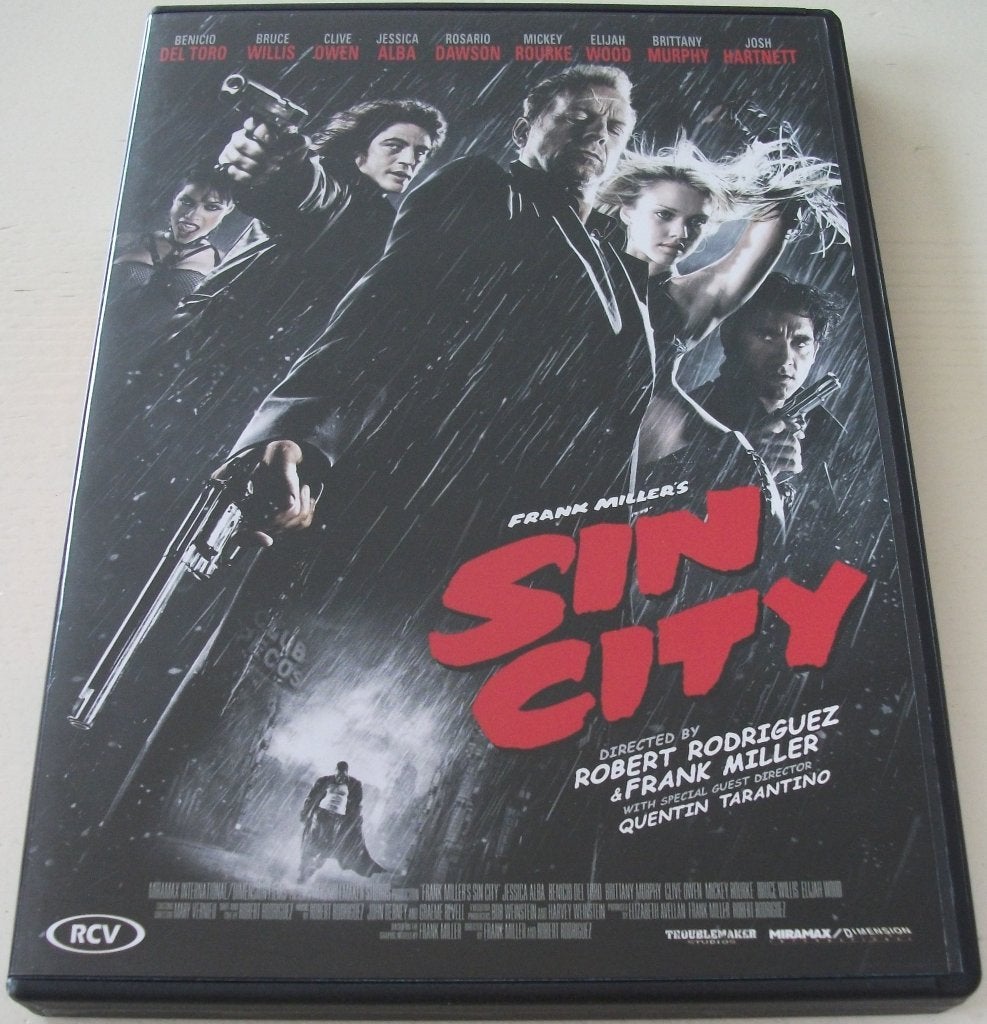 Dvd *** SIN CITY *** Oog om oog, tand om tand!, Vanaf 16 jaar, Ophalen of Verzenden, Zo goed als nieuw, Maffia en Misdaad