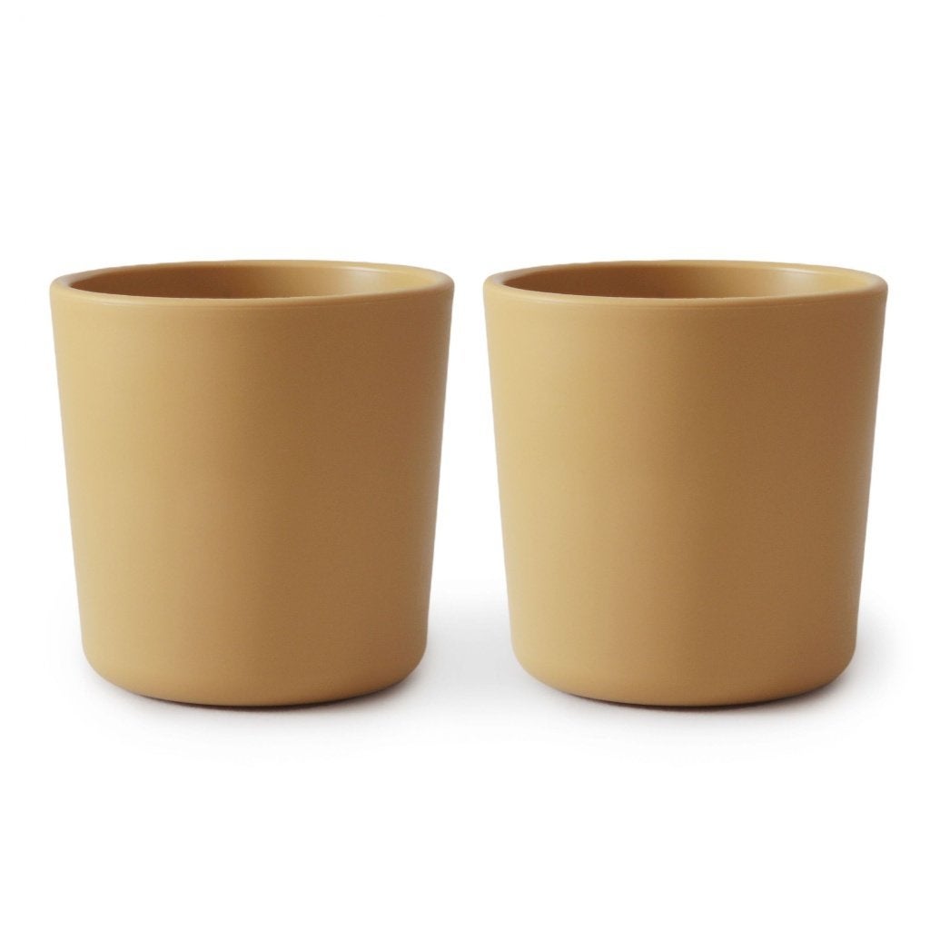 Drinkbeker Beker Rond Kinderservies Geel (set Mushie), 5870 W Fuqua Street - Suite 200 Houston, TX, 77085, Overige typen, Nieuw
