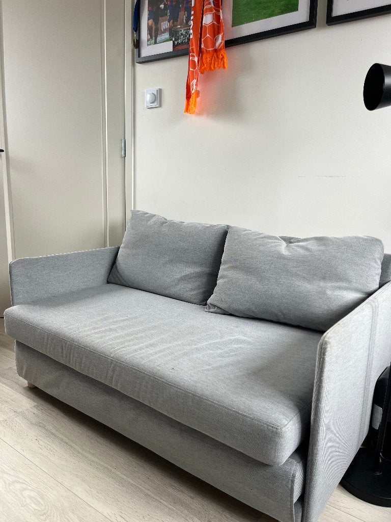 Slaapbankje Fridhult, Ophalen, Gebruikt, 210 cm, Twijfelaar