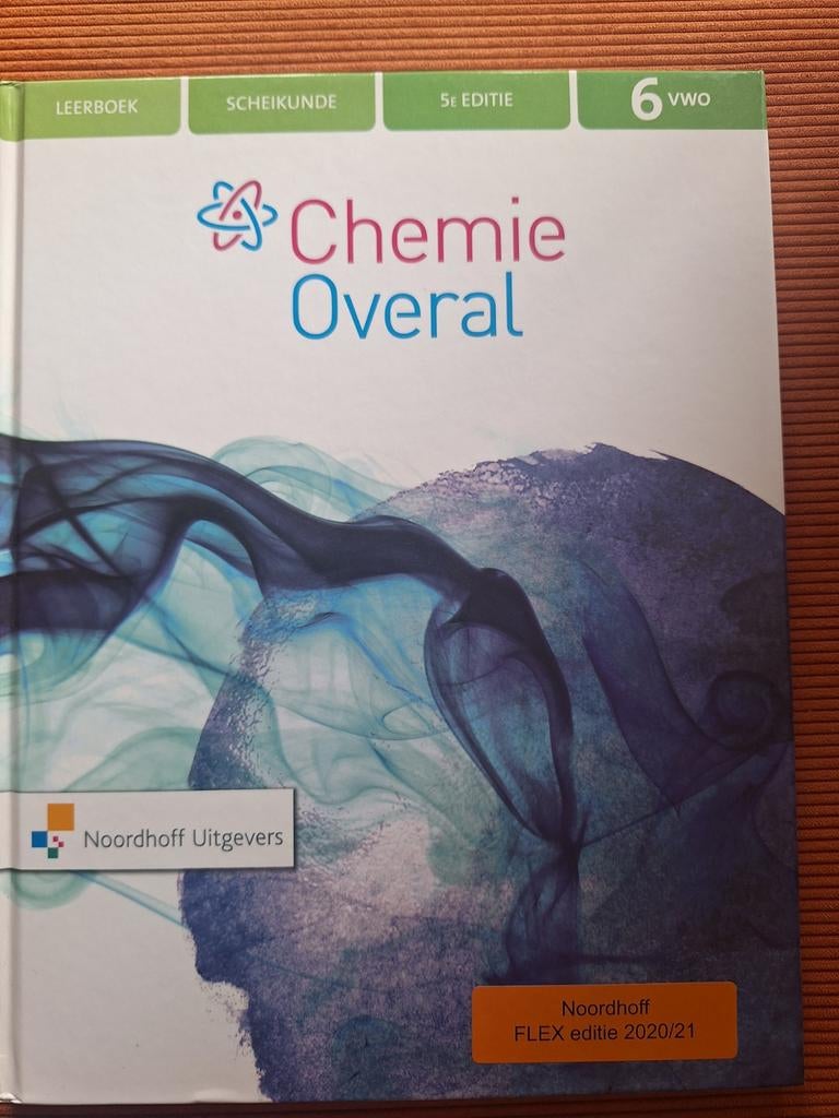 Chemie overal leerboek Scheikunde 5e editie 6VWO, Boeken, Ophalen of Verzenden, Zo goed als nieuw