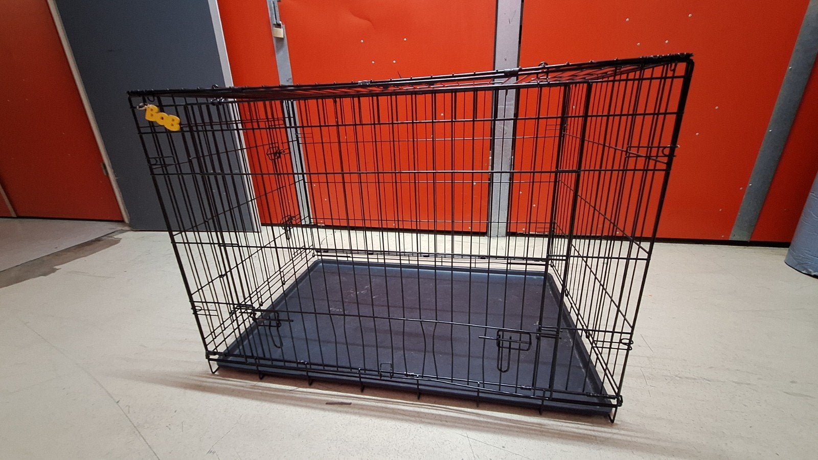Hondenbench 120 cm inclusief hoes, Ophalen, Zo goed als nieuw