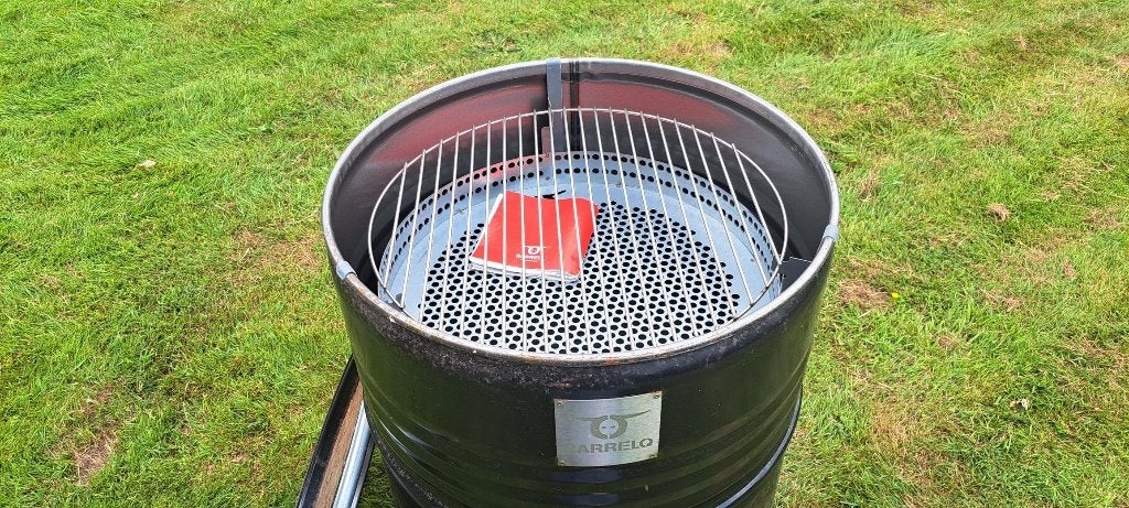 BarrelQ Original Big - barbeque, Ophalen, Gebruikt, BarrelQ