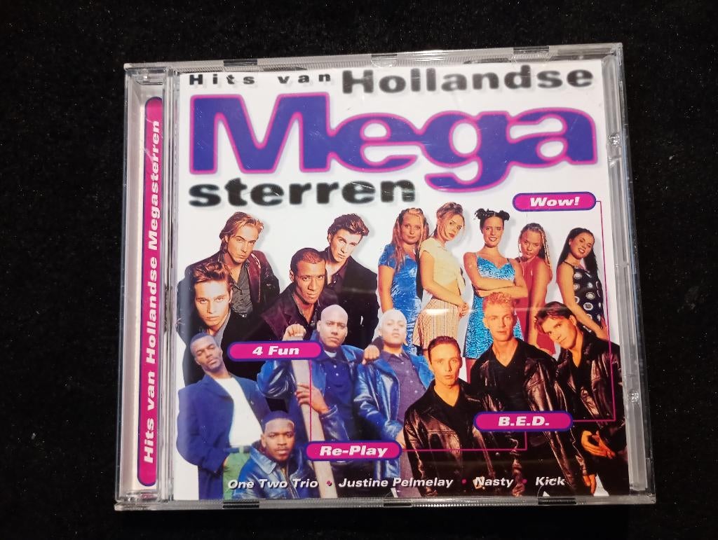 Hits van Hollandse Megasterren, Cd's en Dvd's, Ophalen of Verzenden, Zo goed als nieuw, Levenslied of Smartlap