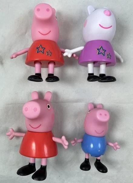 Hasbro Peppa Pig Figuren set Peppa Suzy George 4 stuks, Verzamelen, Poppetjes en Figuurtjes, Coolsingel 104, 3011 AG Rotterdam, Netherlands