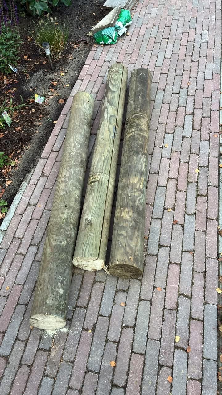 Palen, Ophalen, Zo goed als nieuw, Minder dan 180 cm, Palen