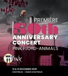 Kaartjes Mister Pink - Animals - Radio Kootwijk  - 14 nov, Tickets en Kaartjes, Twee personen