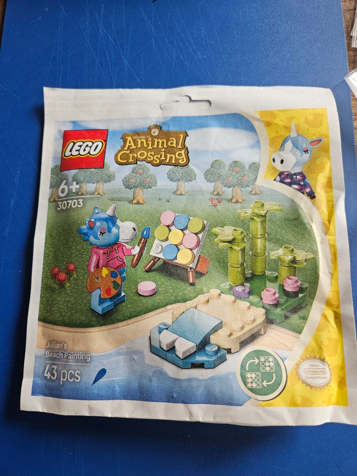 LEGO Animal Crossing Julian's Beach Painting 30703 Nieuw, Ophalen of Verzenden