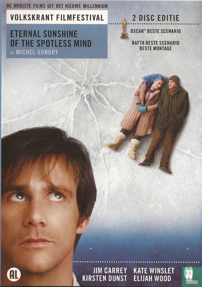 Eternal sunshine of the spotless mind (Michel Gondry), Alle leeftijden, Ophalen of Verzenden, Zo goed als nieuw, Nederlands