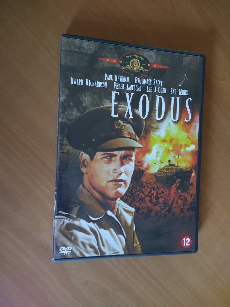 DVD Exodus, Nederlands, Ophalen of Verzenden, Zo goed als nieuw, Oorlog