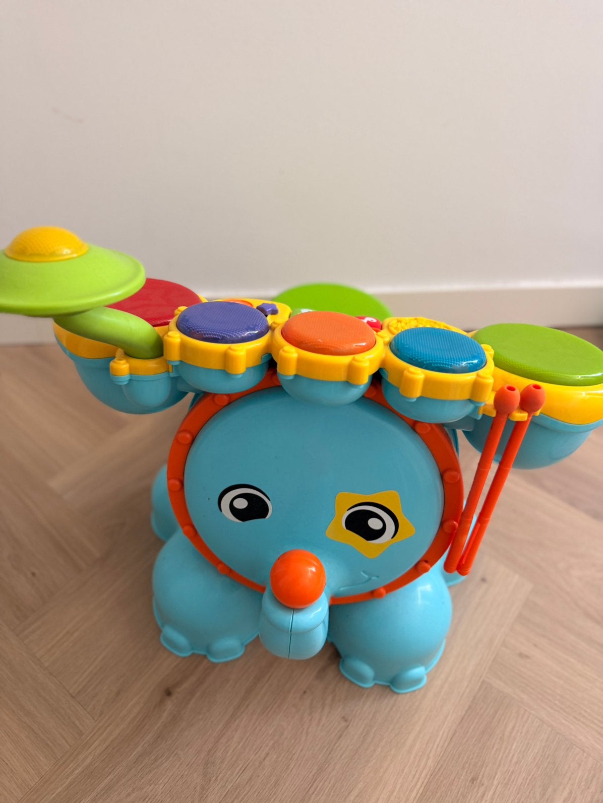 Drumstel vtech, Ophalen of Verzenden, Zo goed als nieuw, 6 maanden tot 2 jaar
