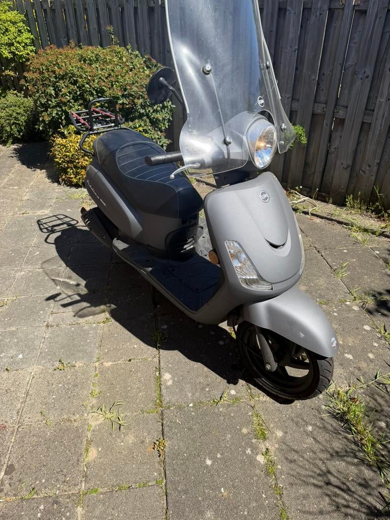 Scooter fiddle blauw kenteken, Ophalen, Gebruikt, Benzine, Overige modellen