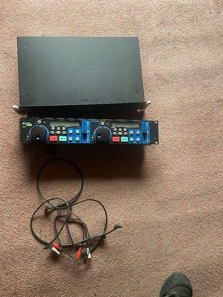 Dubbele cd speler, Ophalen, Zo goed als nieuw, Dj-set, Overige merken