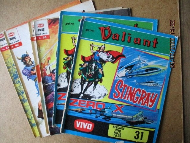 adv5807 prins valiant vivo, Boeken, Eén stripboek, Ophalen, Gelezen