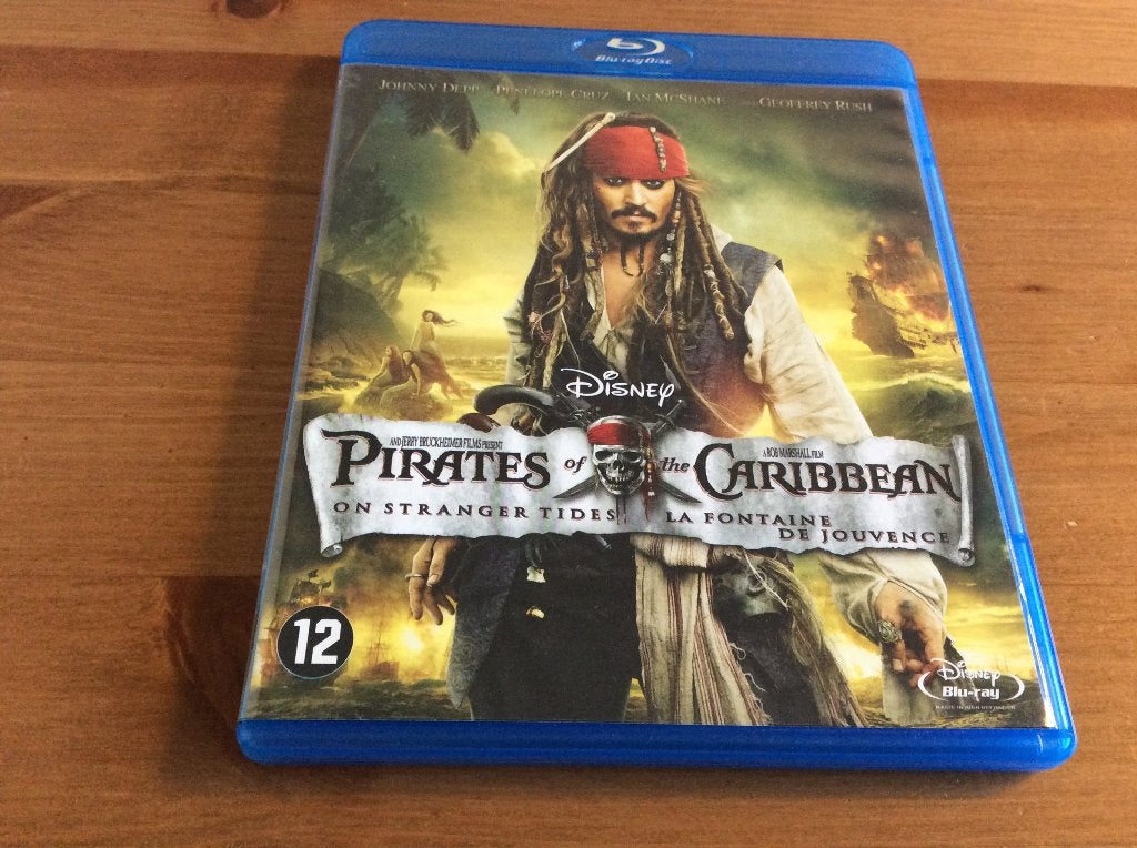 Pirates of the Caribbean on stranger Tides. Blu-Ray, Ophalen of Verzenden, Gebruikt, Avontuur