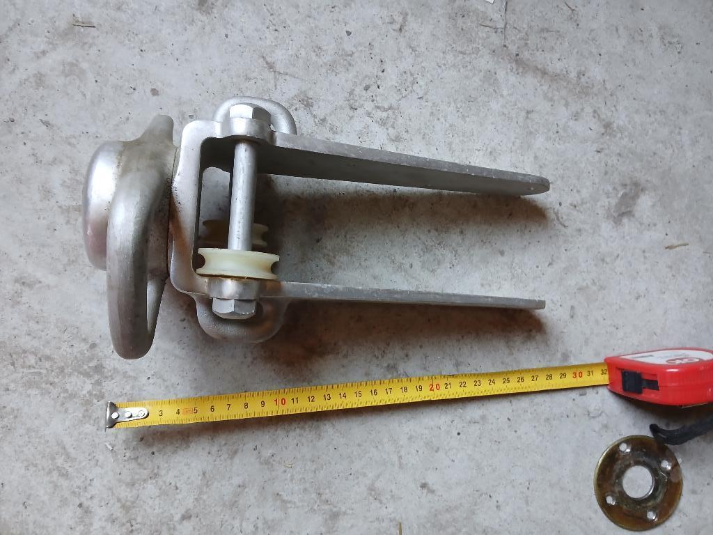 giekbeslag rolgiek lummelbeslag aluminium, Ophalen of Verzenden, Gebruikt, Overige typen