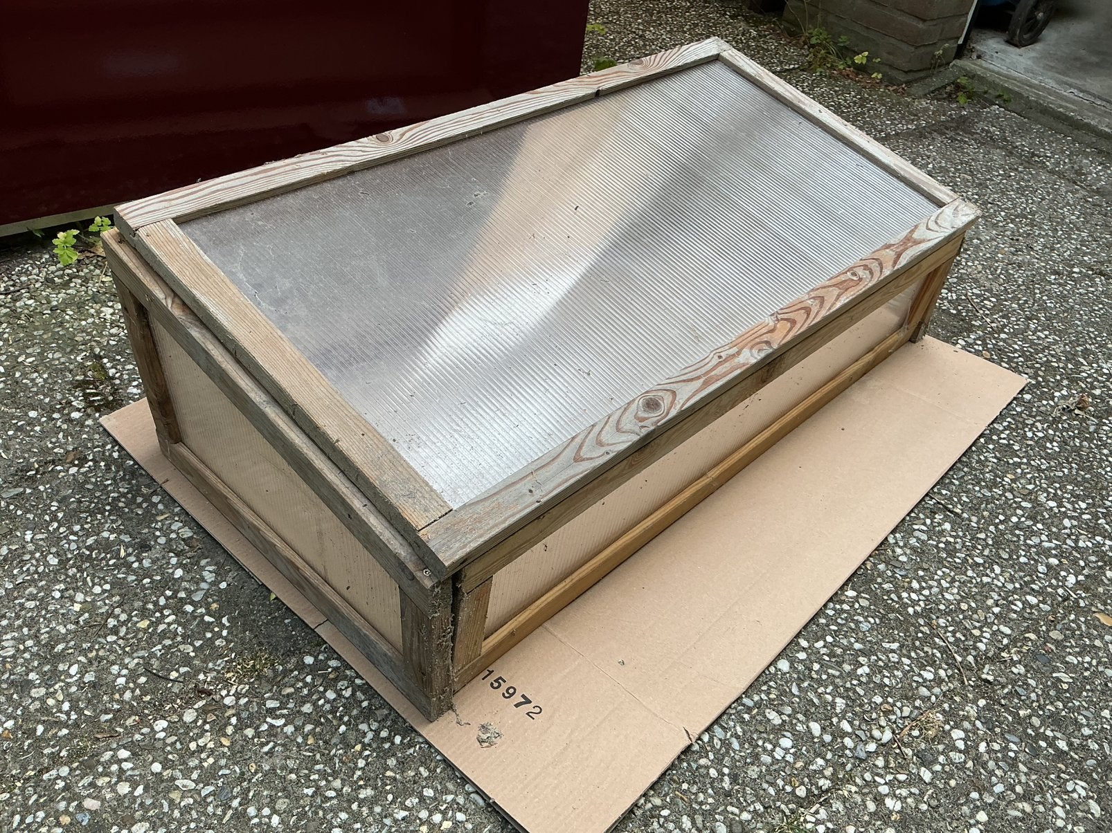Kweekbak 100x50 cm, Ophalen, Gebruikt, Hout