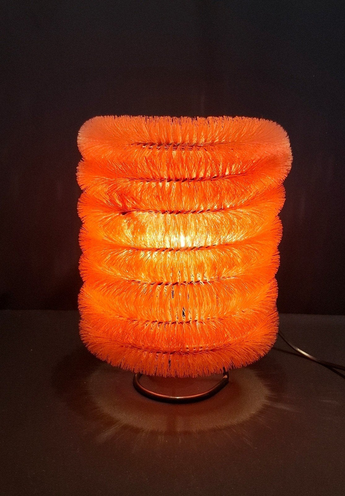 borstel lamp ikea type lysboj jrn 90,lees de beschrijving, Huis en Inrichting, Lampen | Tafellampen, Ophalen of Verzenden, Rood