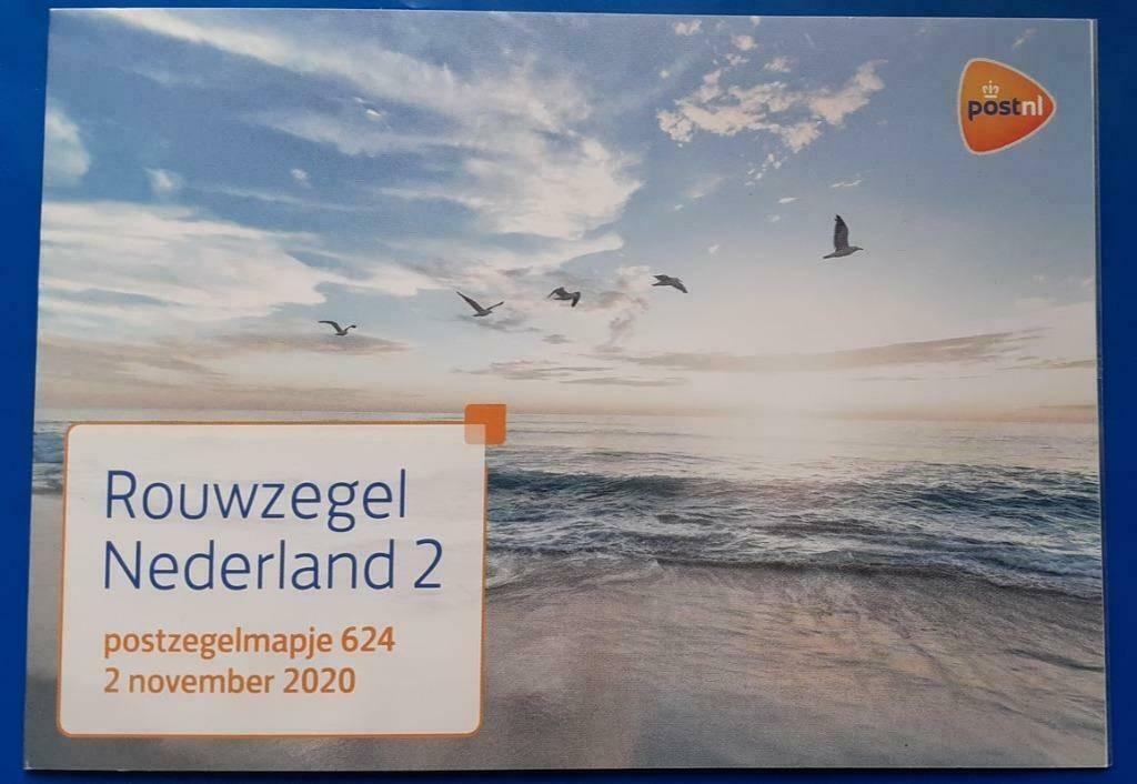 Postzegelmapje 624 Rouwzegel Nederland 2 - 2020, Postzegels en Munten, Postzegels | Nederland, Verzenden, Na 1940, Postfris