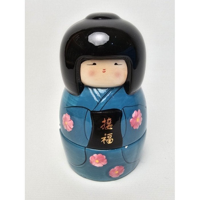 # Kokeshi pop - doll van aardewerk, Ophalen of Verzenden, Gebruikt