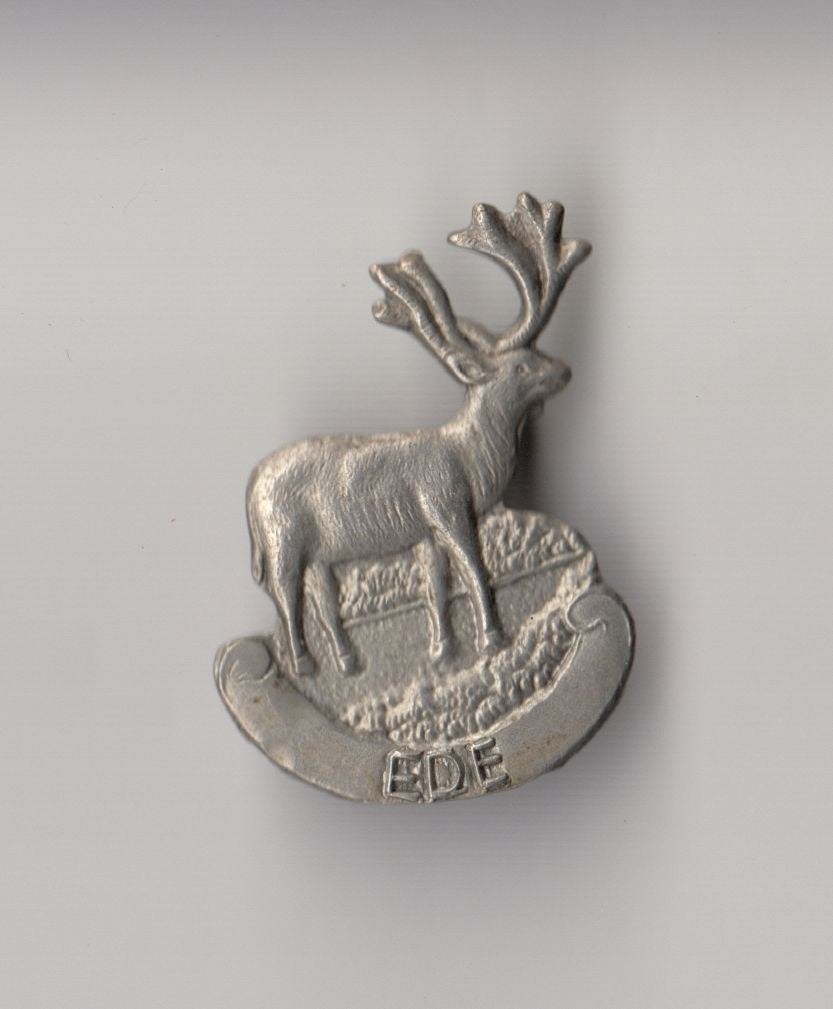 Ede Hert broche, Gebruikt, Niet vindbaar, Niet vindbaar, Speldje of Pin