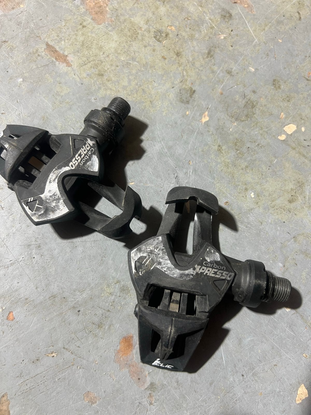Time Xpresso 10 Carbon Pedalen, Fietsen en Brommers, Crankstel of Pedalen, Gebruikt, Ophalen of Verzenden, Racefiets