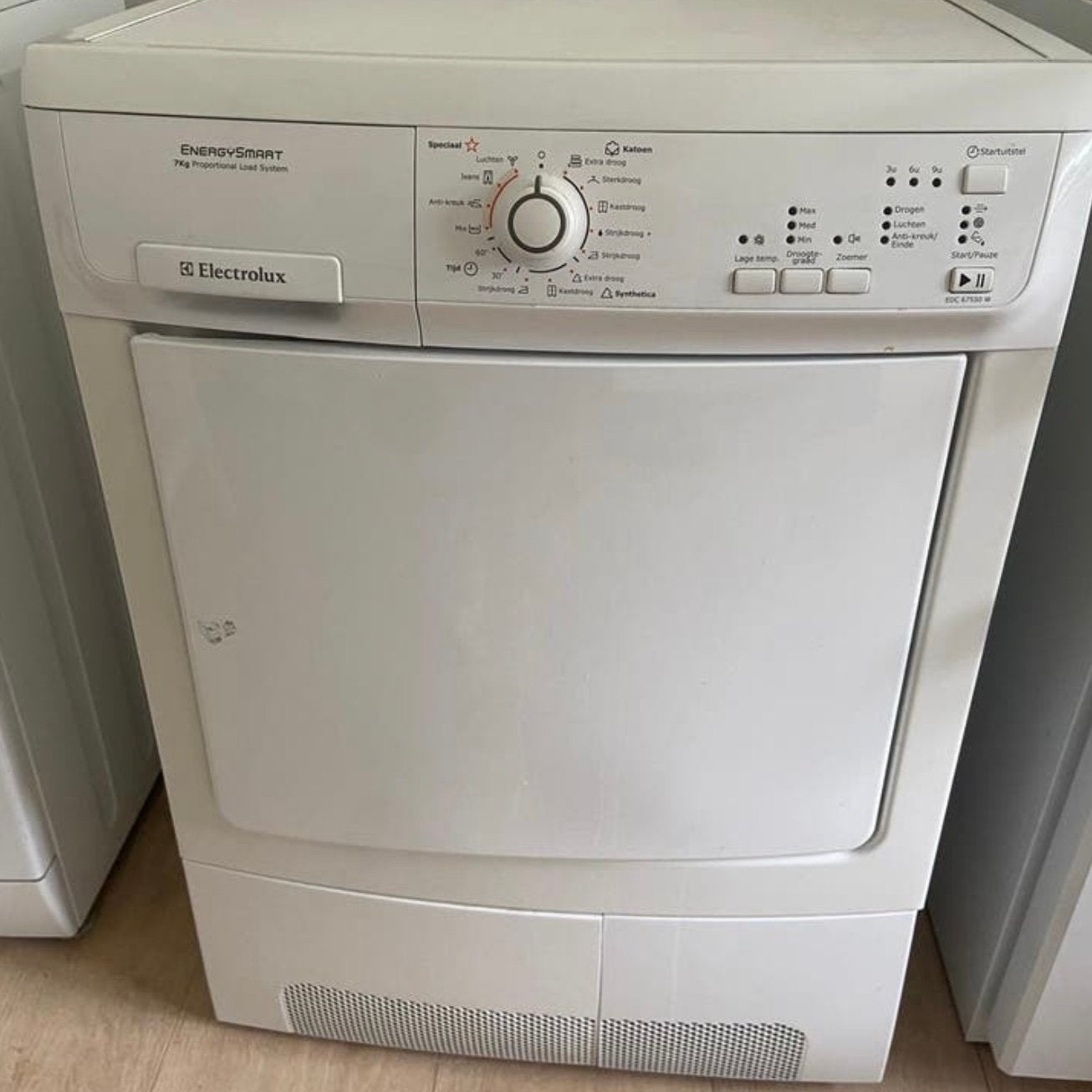 Zanussi electrolux condensdroger, Ophalen, 6 tot 8 kg, Zo goed als nieuw, 85 tot 90 cm