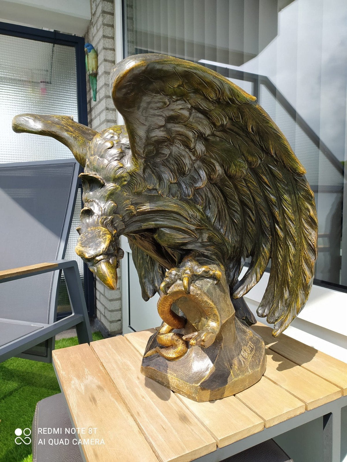 te koop zeer mooie terracotta Adelaar, Ophalen