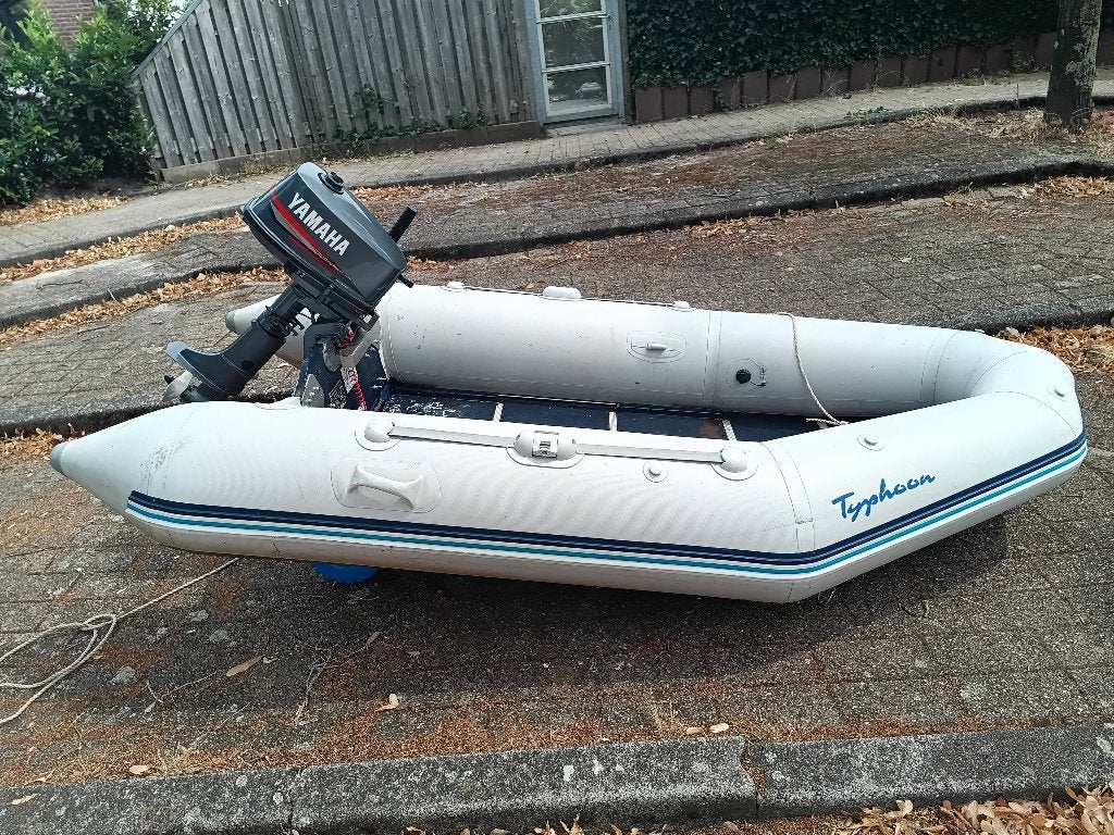 Bombard Typhoon 285 met 5pk buitenboordmotor, Ophalen, Gebruikt, Bombard, 5 pk