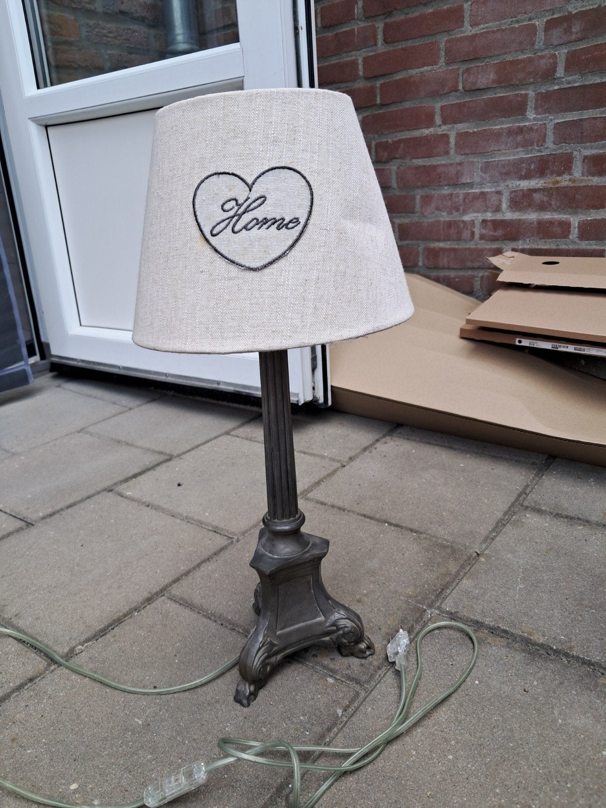 Antieke lampenvoet, Ophalen of Verzenden