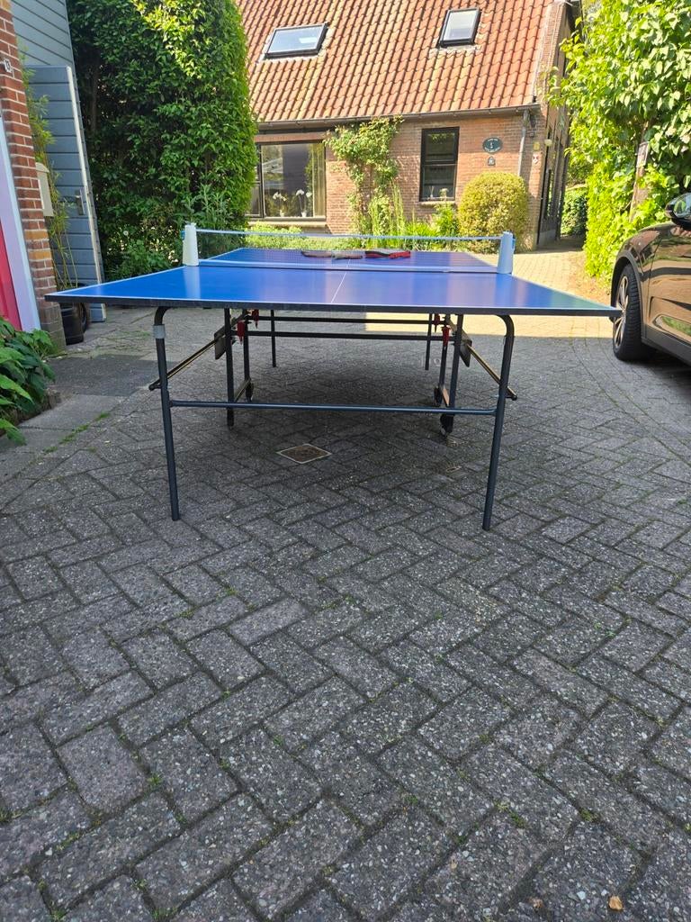 Kettler Tafeltennistafel - Buiten en Binnen, Sport en Fitness, Tafeltennis, Ophalen, Gebruikt, Tafel Outdoor, Verrijdbaar