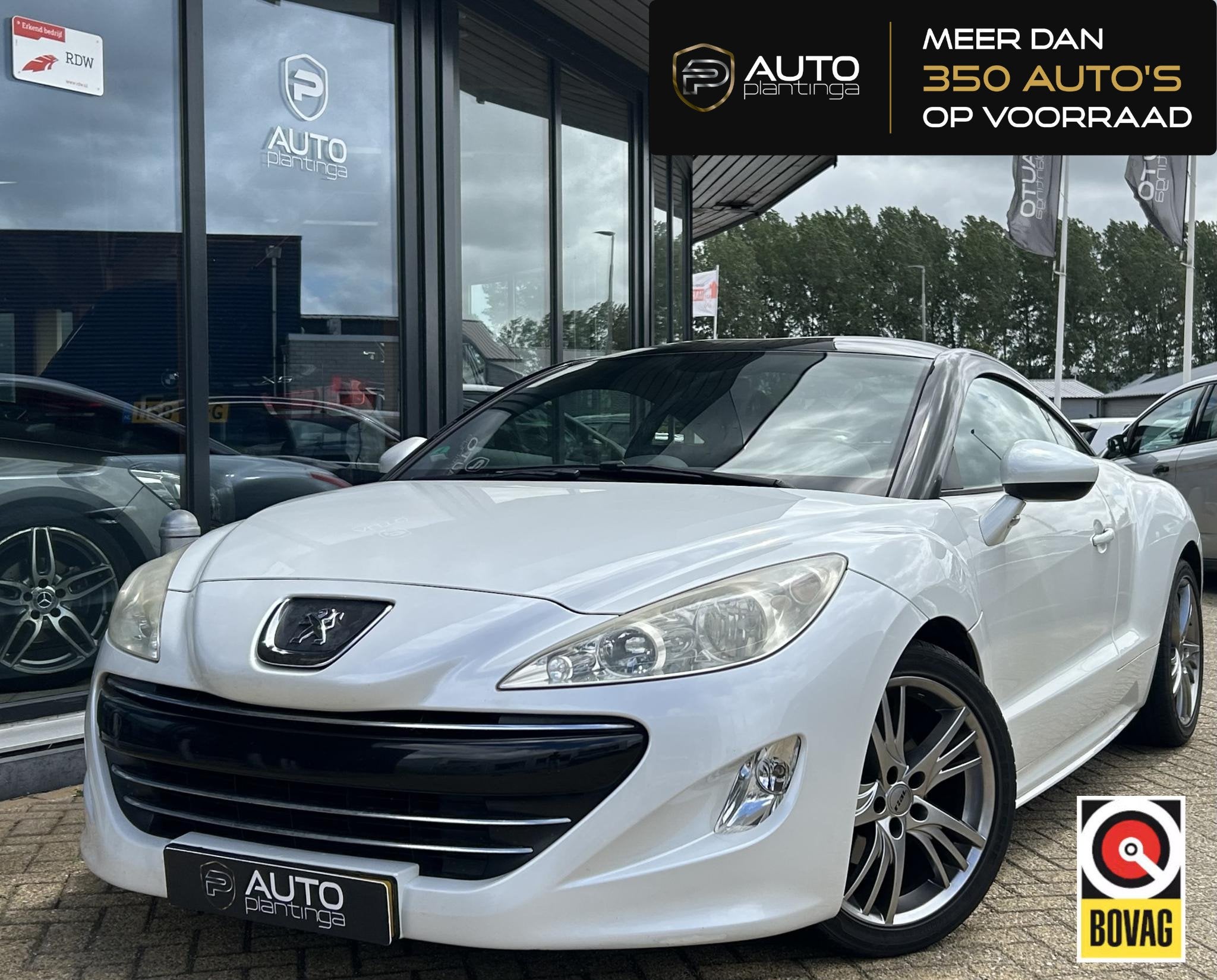 Peugeot RCZ 1.6 THP 156PK | Airco | Juni 2026 Motor Revisie, Auto's, Euro 5, Gebruikt, 4 stoelen, Wit