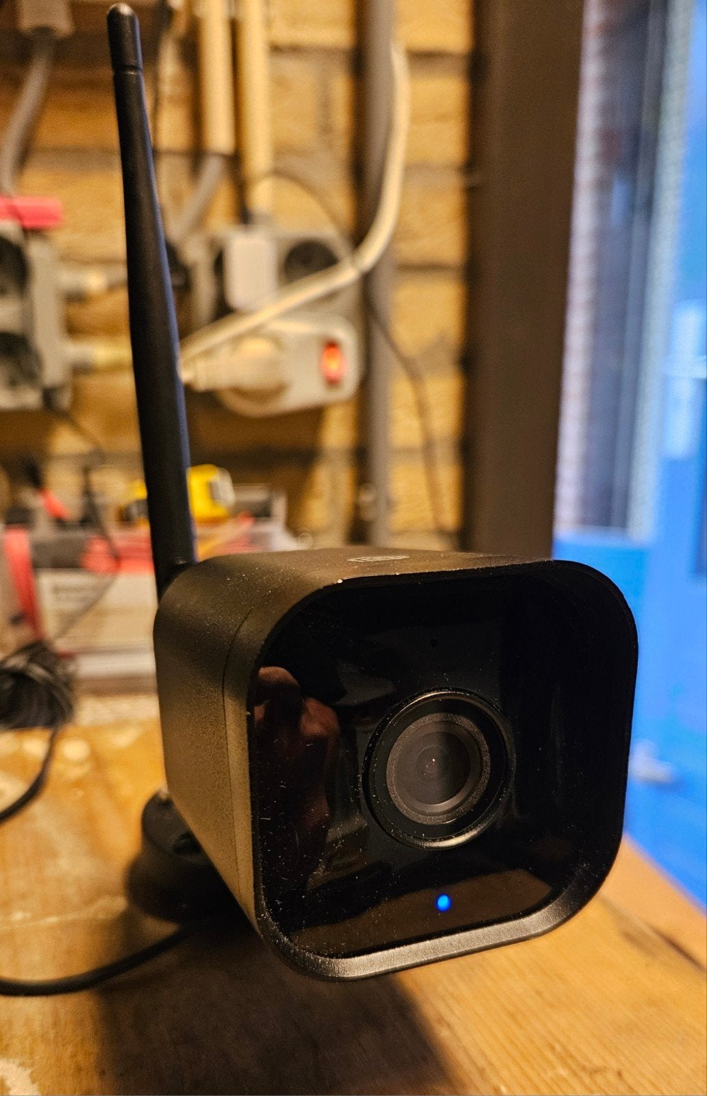 1080P Full Black Buiten IP Camera met WiFi, Ophalen of Verzenden, Gebruikt, Buitencamera
