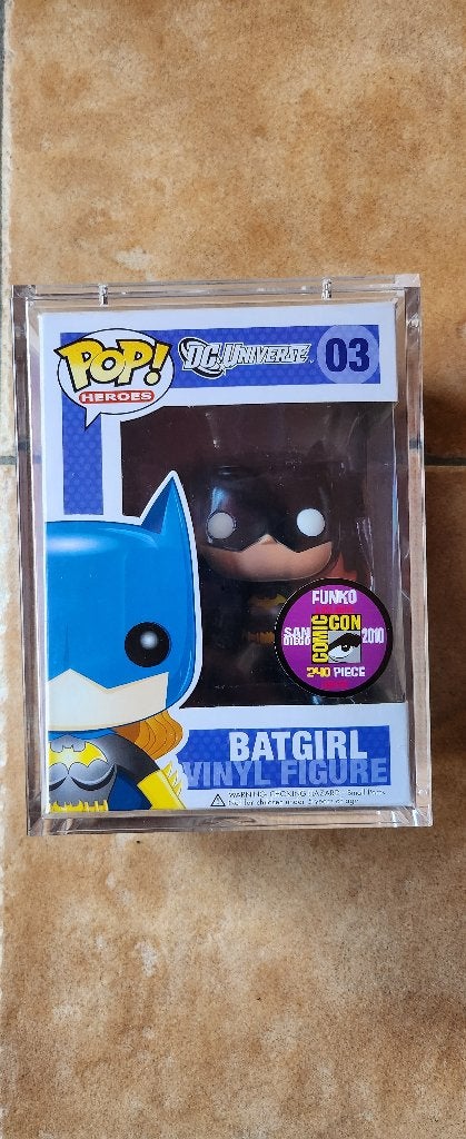 Batman grail batgirl metallic comic con exclusive funko pop, Ophalen of Verzenden, Nieuw