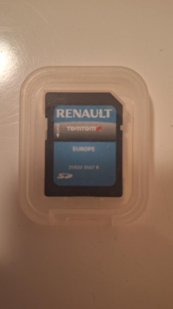 Renault TomTom Europa SD-kaart Navigatie, Ophalen of Verzenden, Gebruikt