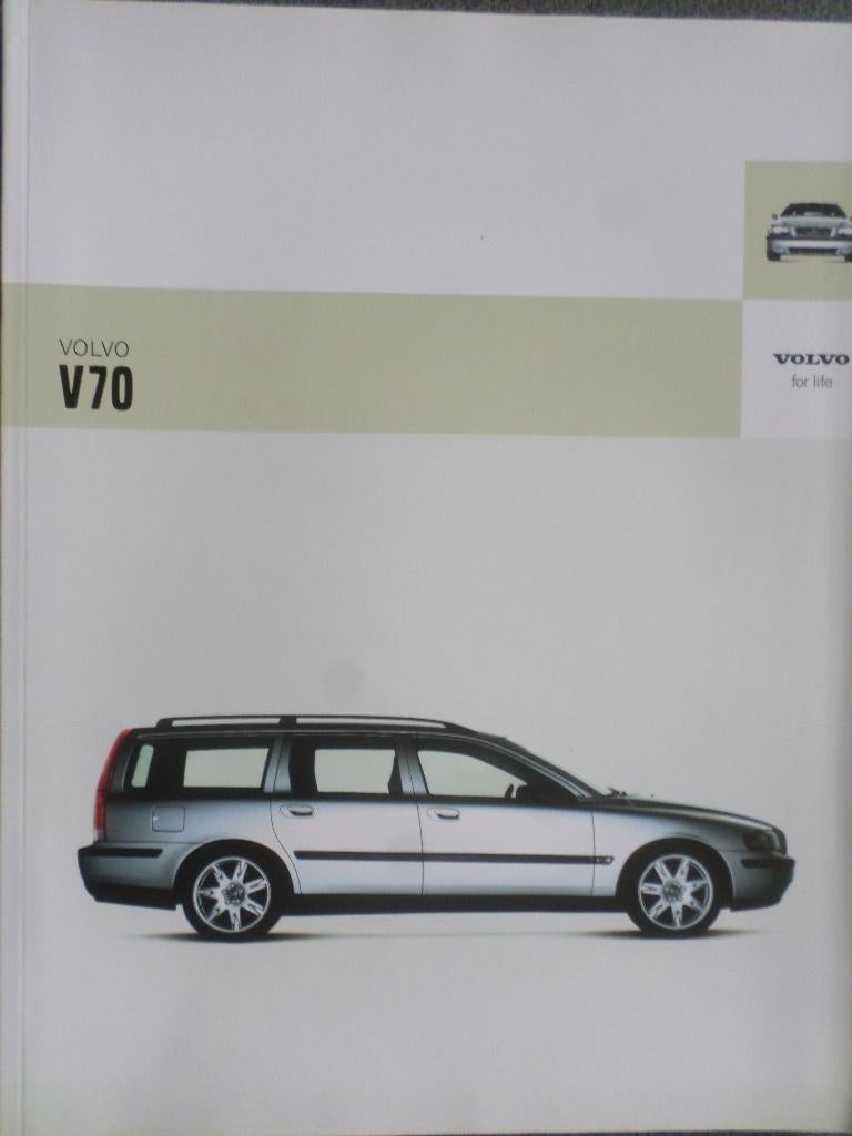 Volvo V70 2004 Brochure, Ophalen of Verzenden, Zo goed als nieuw, Volvo